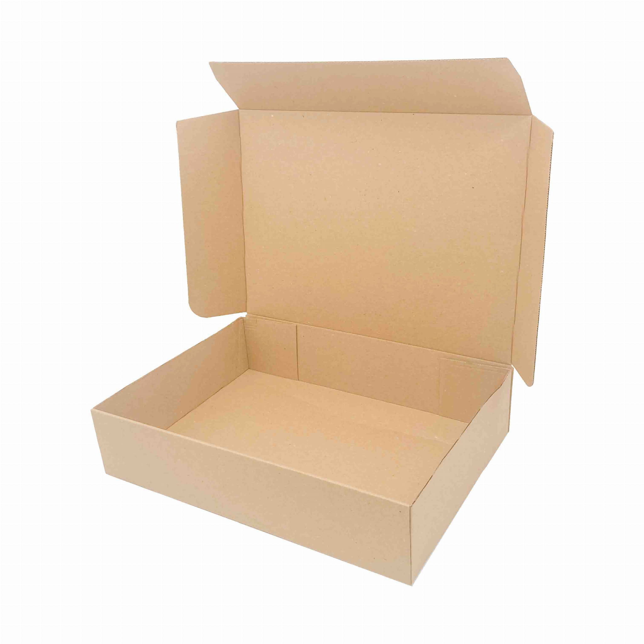 Stanssattu laatikko 350x250x80mm MB5 XL ruskea