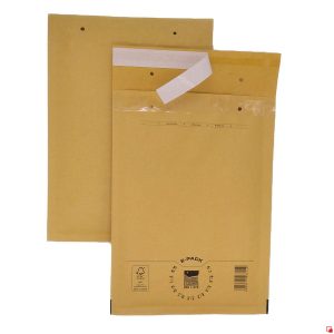 Kuplapussi 200 x 275 mm ruskea D4