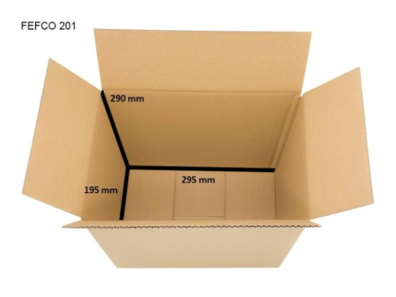 Pahvilaatikko 300x200x300mm KK32 - Image 2