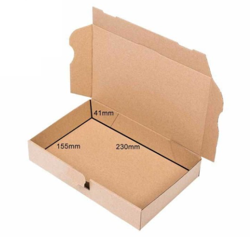 Stanssattu laatikko 240x160x45mm MB3 ruskea - Image 5