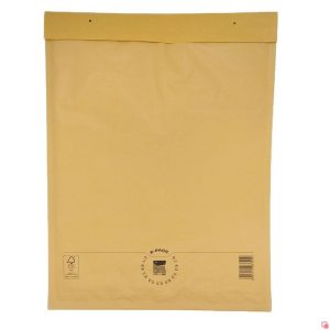 Kuplapussi 370 x 480mm ruskea K10