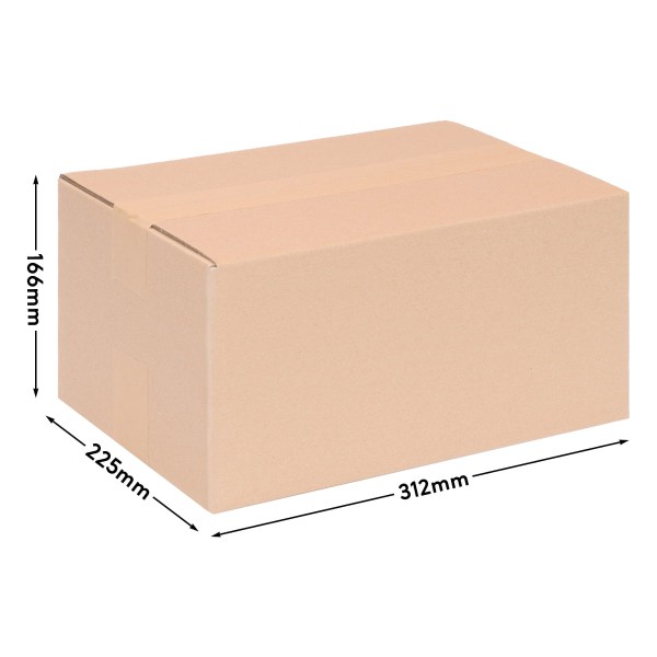 Pahvilaatikko vahva 300x220x150mm EB KK34 - Image 2