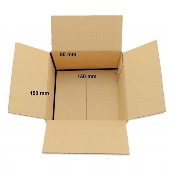 Pahvilaatikko 150x150x80mm KK05 - Image 3